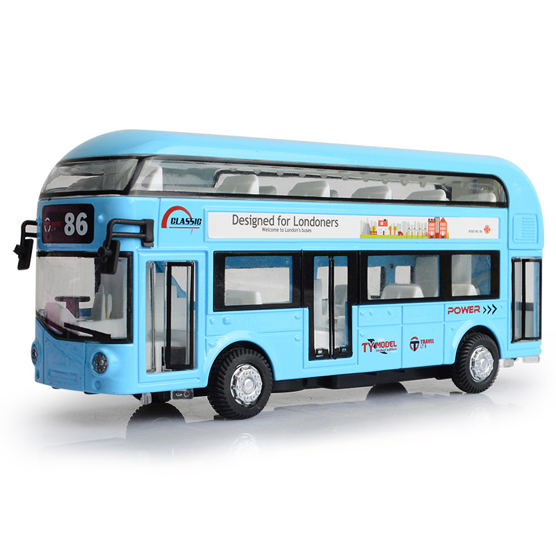 17CM Double Decker London Bus  - Kids Toys London 评论和价格
