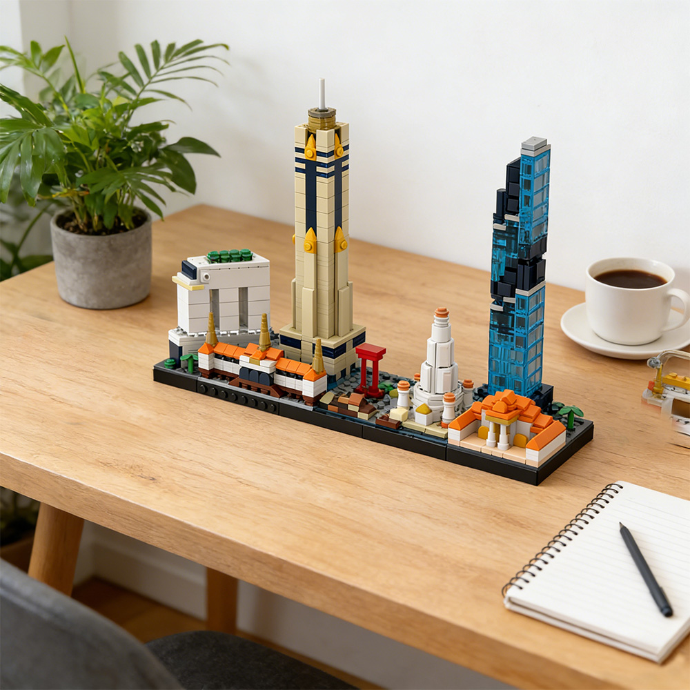 MOC Bangkok Skyline Building B - Kids Toys Bangkok 评论和价格