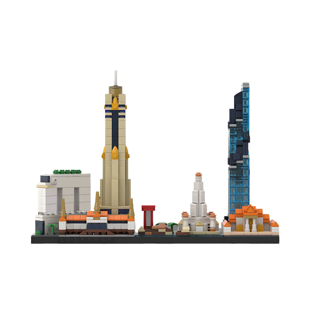 MOC Bangkok Skyline Building B - Kids Toys Bangkok 评论和价格