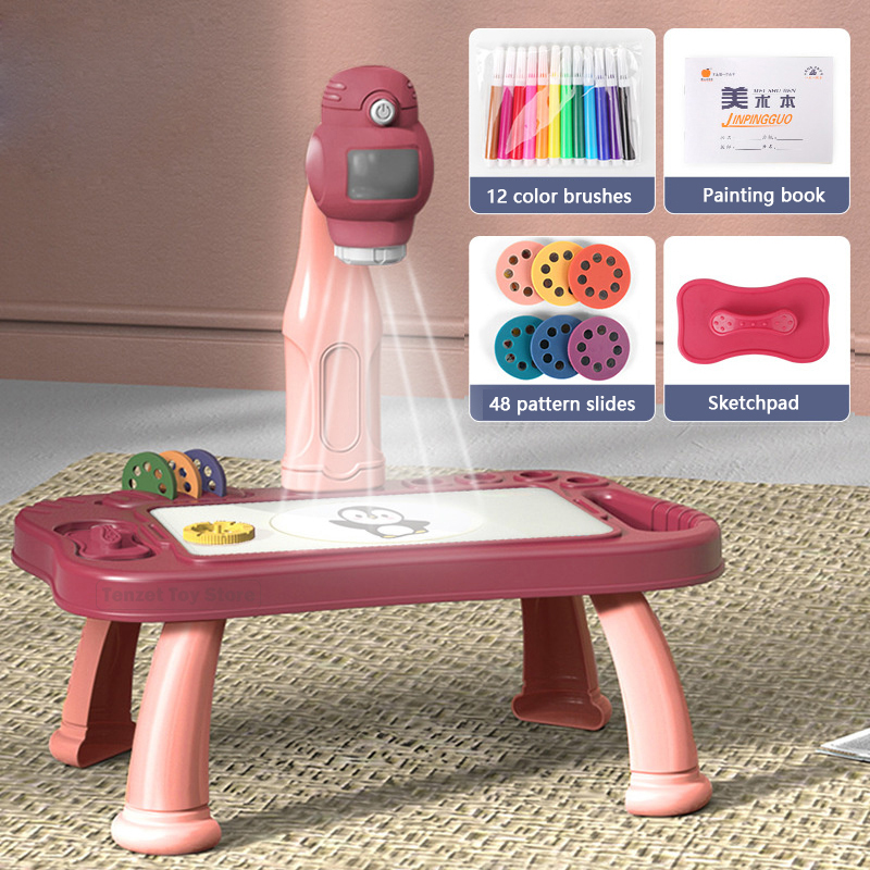 Smart Projector Kids Painting  - Learning Tablet Kids 评论和价格