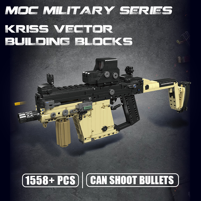 2024 MOC Military Series KRISS - Kids Toys Vector 评论和价格