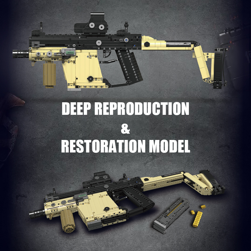2024 MOC Military Series KRISS - Kids Toys Vector 评论和价格
