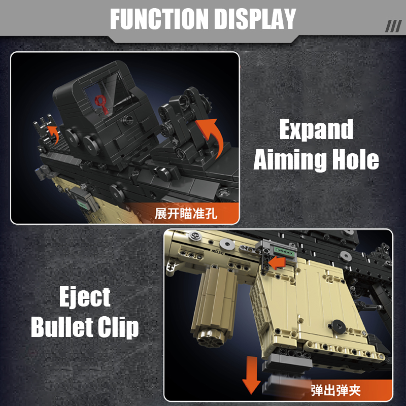 2024 MOC Military Series KRISS - Kids Toys Vector 评论和价格