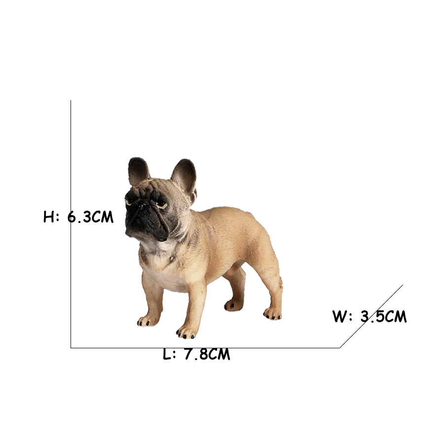 Dog figures Boston terrier Poo - Kids Toys Reviews 评论和价格
