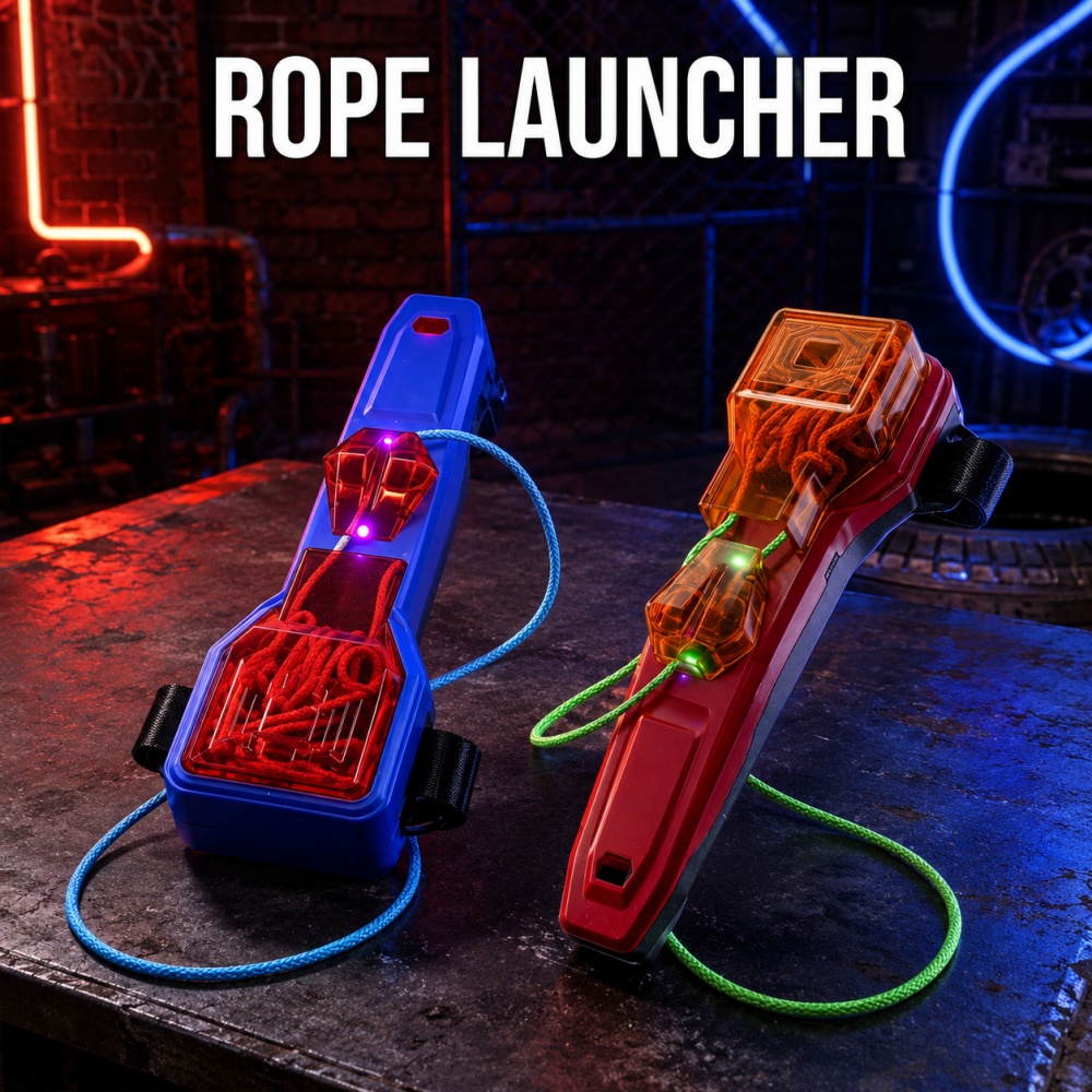 Creative Rope Launcher Spider  - Kids' Toys 评论和价格