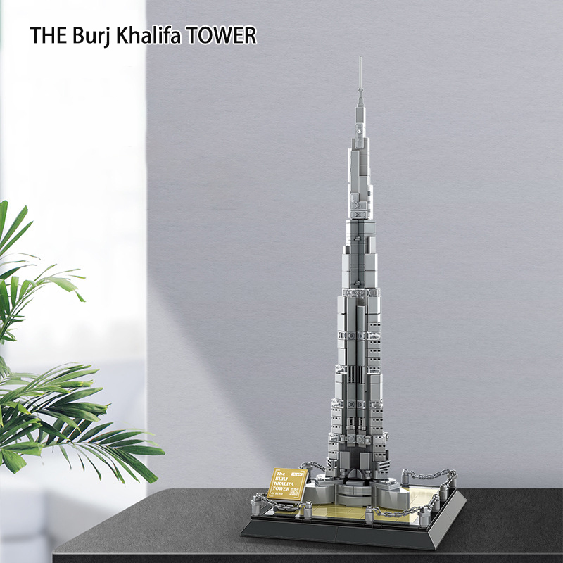 555pcs Worlds Talles The Burj  - Kids Toys Dubai 评论和价格