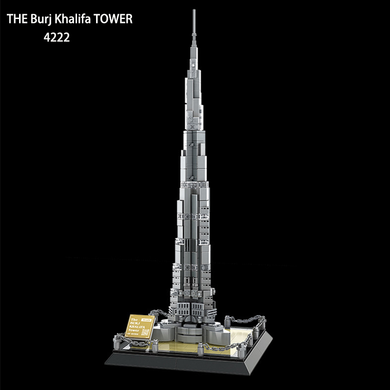 555pcs Worlds Talles The Burj  - Kids Toys Dubai 评论和价格