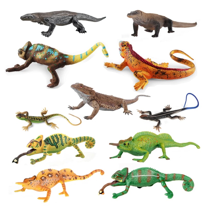 Iguana Lizard Figures Chameleo - Kids Toys Reviews 评论和价格