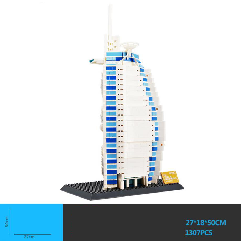 World Famous Architecure Burj  - Kids Toys Dubai 评论和价格