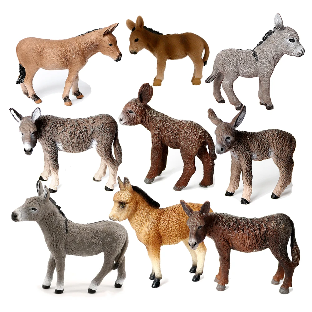 Donkey Model Toy Animals Figur - Kids Toys Reviews 评论和价格