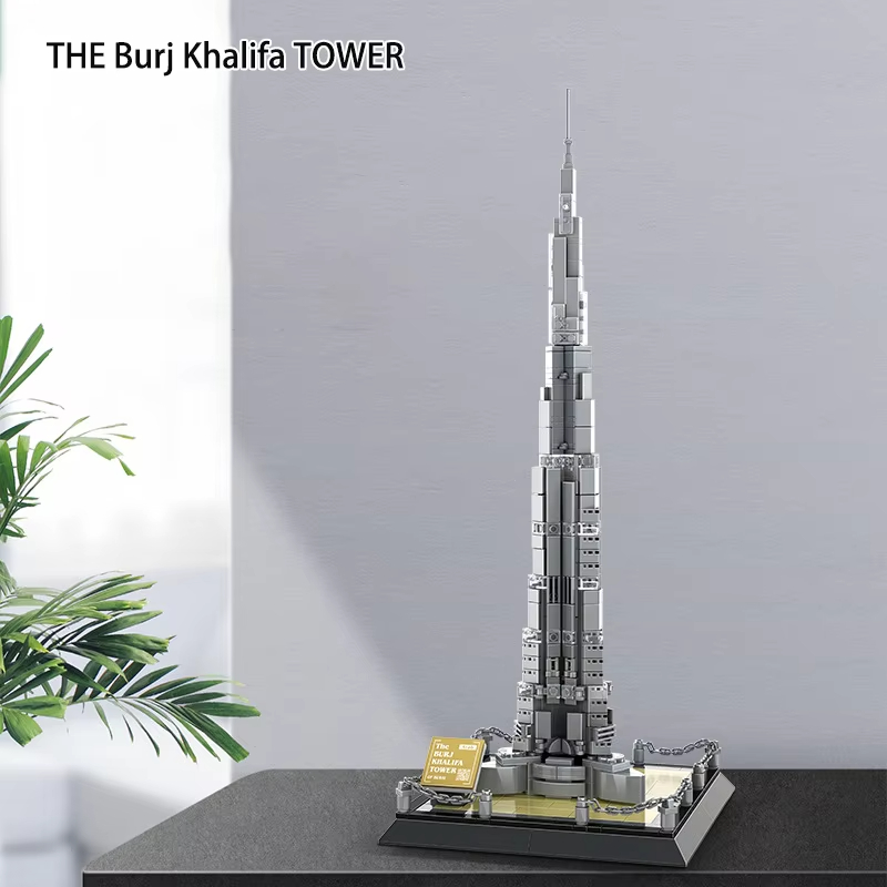 DIY Burj Khalifa Tower Mini Bu - Kids Toys Dubai 评论和价格