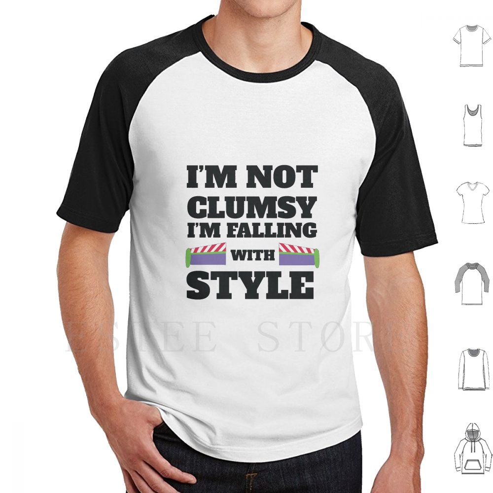 Clumsy T Shirt Cotton Men DIY  - Kids Toys Vector 评论和价格