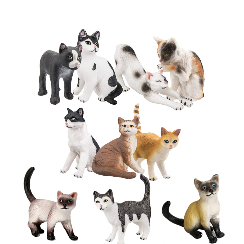 Cat Model Toys Farm Animals Mi - Kids Toys Reviews 评论和价格
