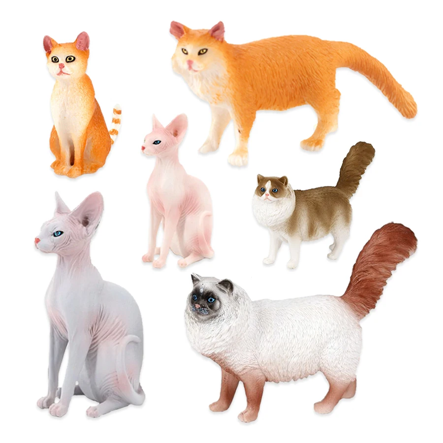 Cat Model Toys Farm Animals Mi - Kids Toys Reviews 评论和价格