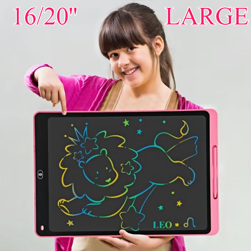 16/20inch LCD Drawing Board Wr - Learning Tablet Kids 评论和价格